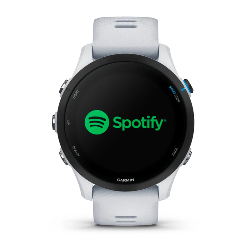 Garmin Forerunner 255 Music GPS Watch in Whitestone-1